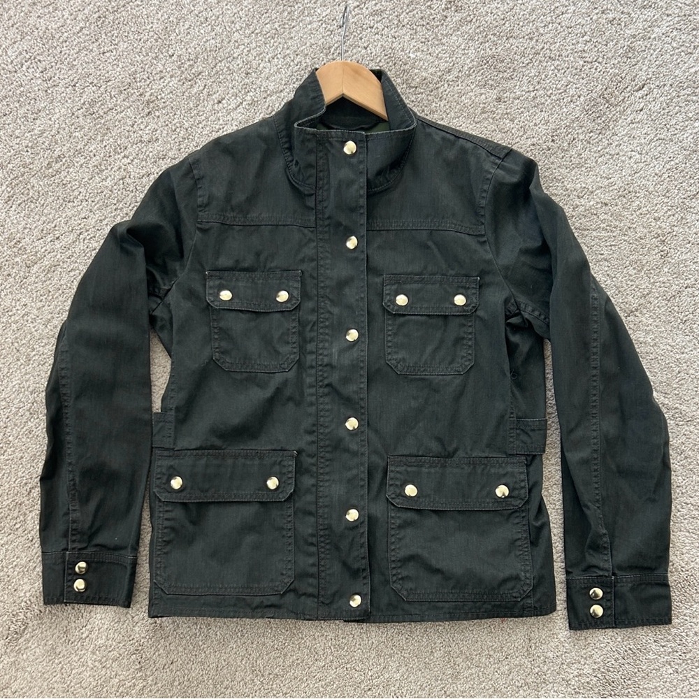 J. Crew Utility Jacket in Dark Green